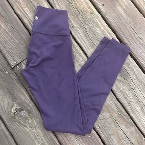 Lululemon Leggings - Boysenberry, Size 4